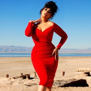 Pinup Girl Clothing Monica Dress L